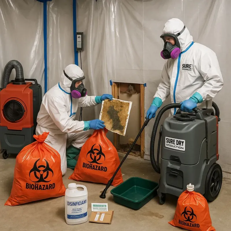 Contaminated Water Handling Protocols process in Galion, OH
