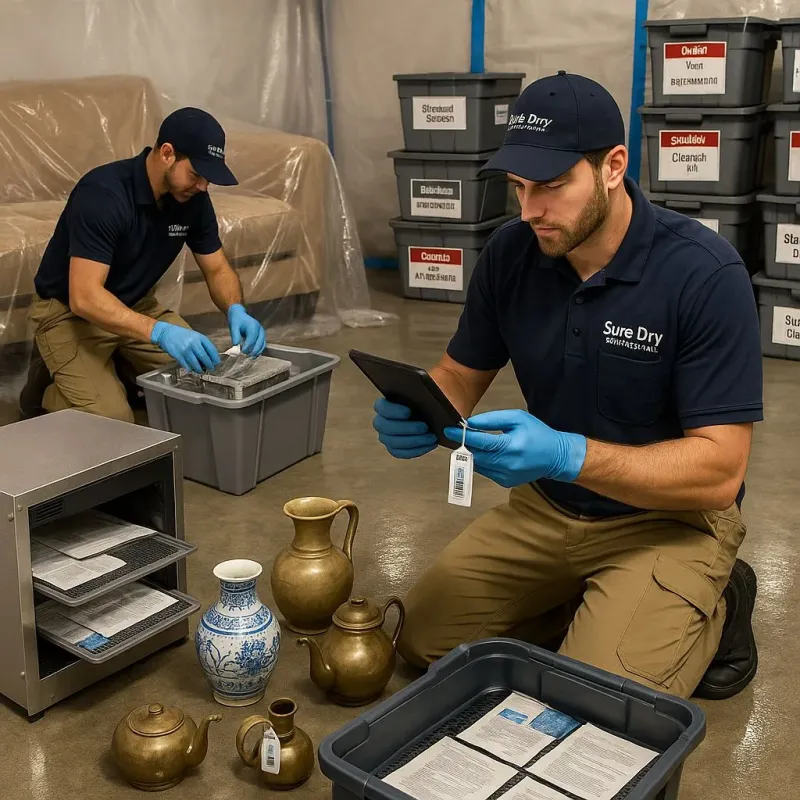 Content Protection and Restoration process in Galion, OH